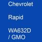 Preview: Chevrolet, Rapid, WA632D / GMO.